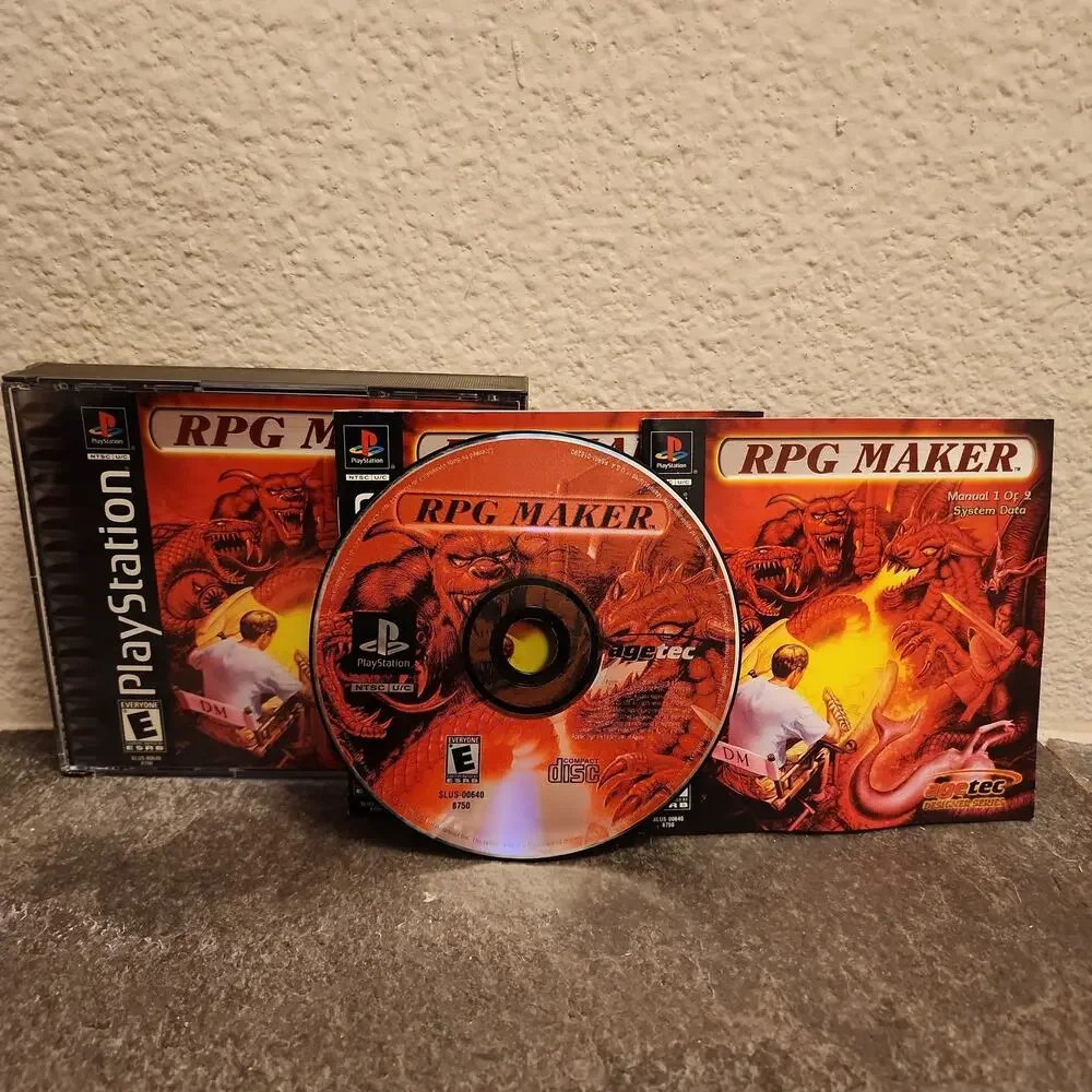 Game - RPG Maker (CIB) - PS1